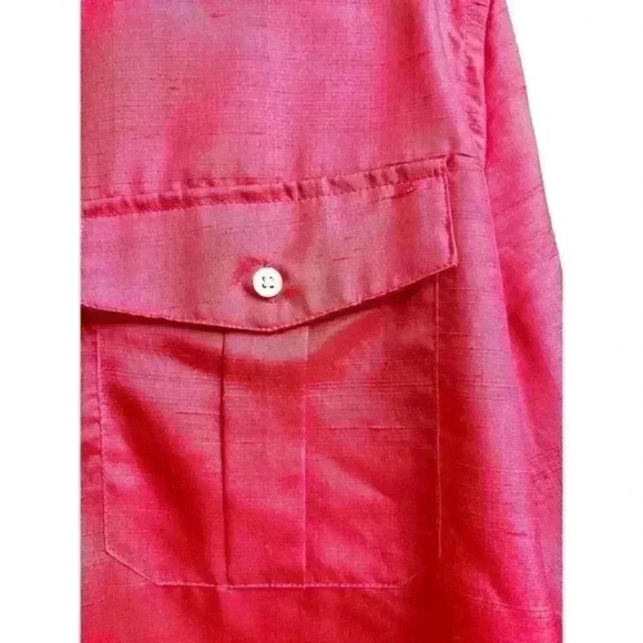 Lauren Ralph‎ Lauren Silk Button Down Shirt - Picture 3 of 6